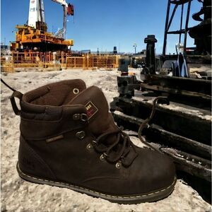 Doc Marten's Industrial Steel Toe Mens Boots Sz 13